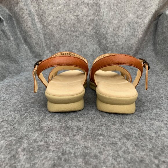 SAS Huarache Women's Leather Tripad Comfort Antique Tan Sandals - Picture 11 of 12